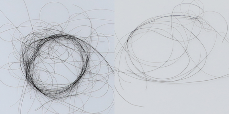 60.54% improvement in the number of dropped hair after brushing after 4 weeks of use